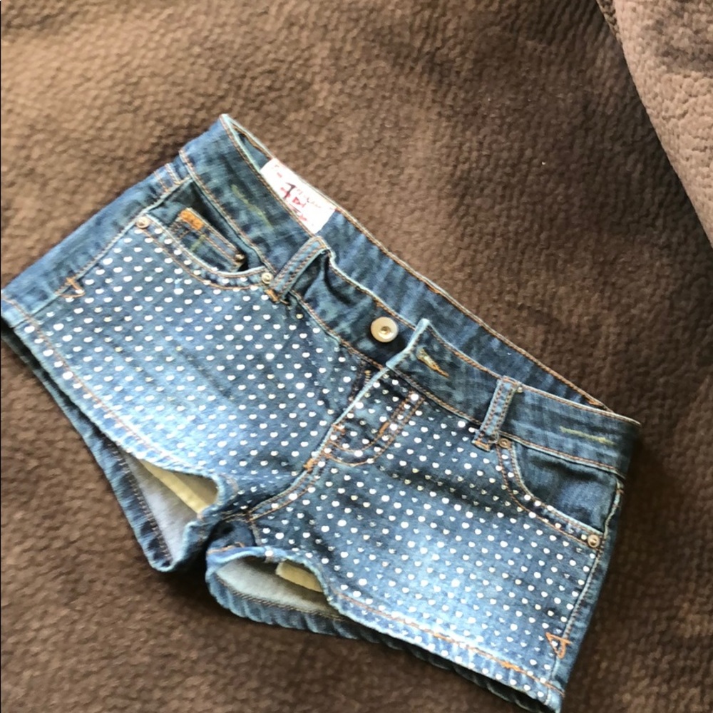 1st Kiss sequin shorts size 3